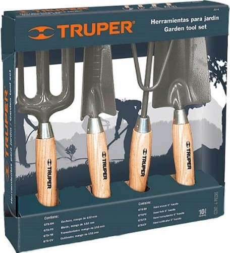 Набор садового инструмента TRUPER JJ-4 из четырех предметов 6" 15030 - изображение 2