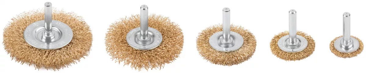 Набор щеток Cutop Profi витая проволока, 5 шт. 82-548