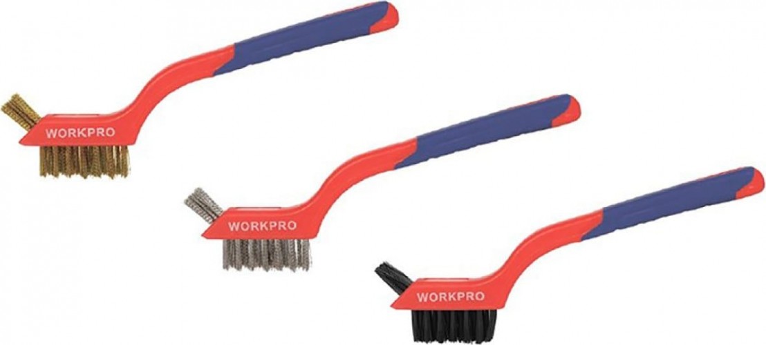 Набор щеток металлических WORKPRO WP253005 3шт