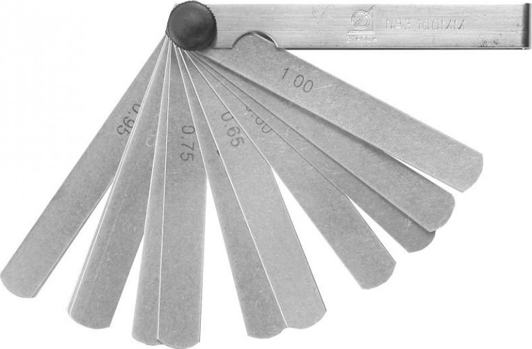 Набор щупов ЭТАЛОН  №3 100мм 0.5-1.0 Эталон 786372