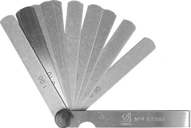 Набор щупов ЭТАЛОН  №4 100мм 0.1-1.0 Эталон 786373