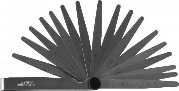 Набор щупов JONNESWAY AI060020 20 пластин 0.05-1мм 047521