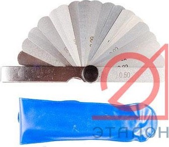 Набор щупов КАЛИБРОН № 1 длина 70 (75) мм 134802