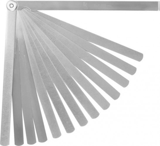 Набор щупов КАЛИБРОН № 5 длина 200 мм, 0.05-1.0 1029588 - изображение 3