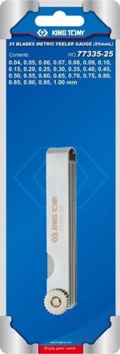 Набор щупов KING TONY 77335-25 25 предметов - изображение 3