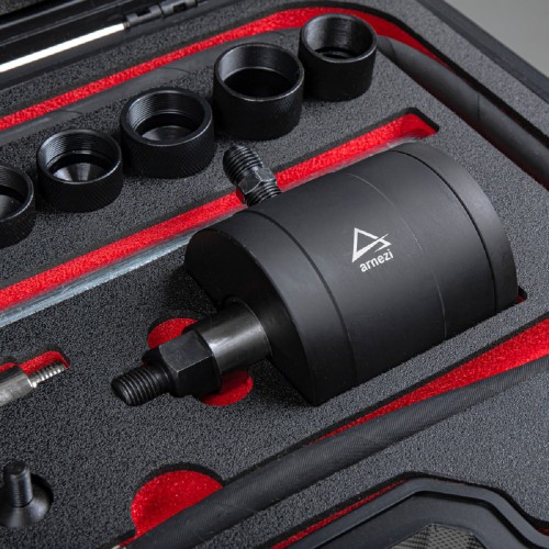 Набор съемников дизельных форсунок пневматический ARNEZI R7720500  21пр. в кейсе - изображение 2