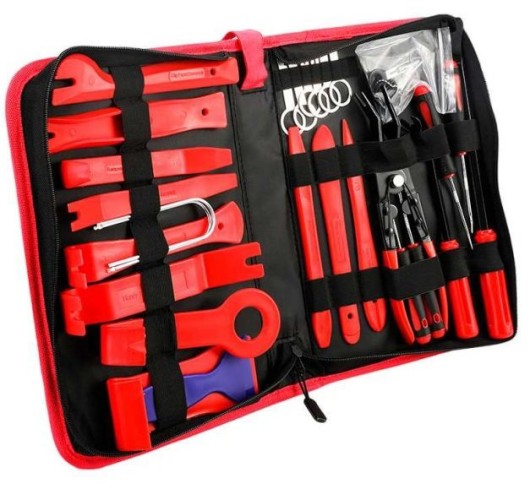 Набор съемников для демонтажа облицовочных панелей GOODKING NS-10038  38 предметов