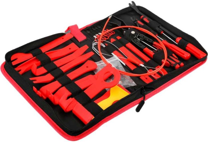 Набор съемников для демонтажа облицовочных панелей GOODKING NS-10040  40 предметов