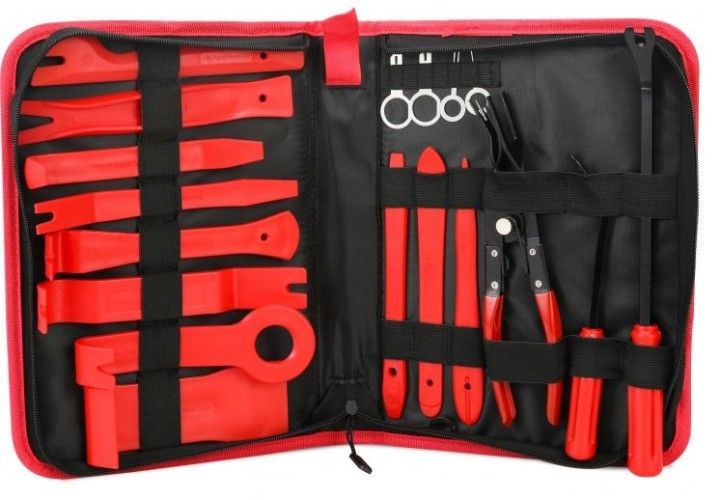 Набор съемников для демонтажа облицовочных панелей GOODKING NS-10019  19 предмметов