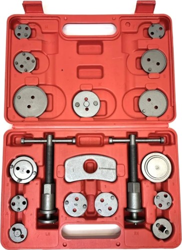 Набор съемников для сведения тормоз цилиндров СТАНКОИМПОРТ ST122  21 предмет - изображение 2