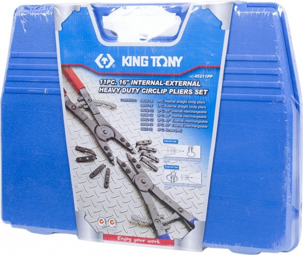 Набор съемников KING TONY 45211PP 11 предметов - изображение 4