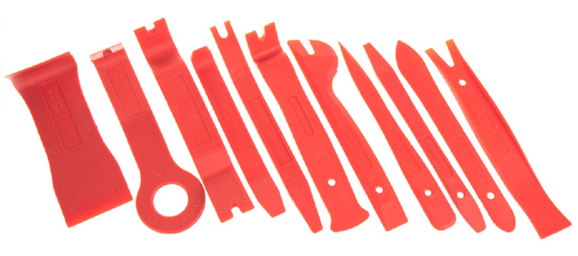 Набор съемников пластиковых для пистонов ARNEZI R7700303  11 предметов - изображение 2