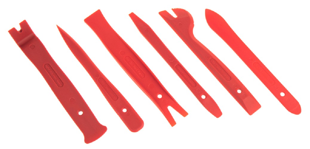 Набор съемников пластиковых для пистонов ARNEZI R7700302  6 предметов