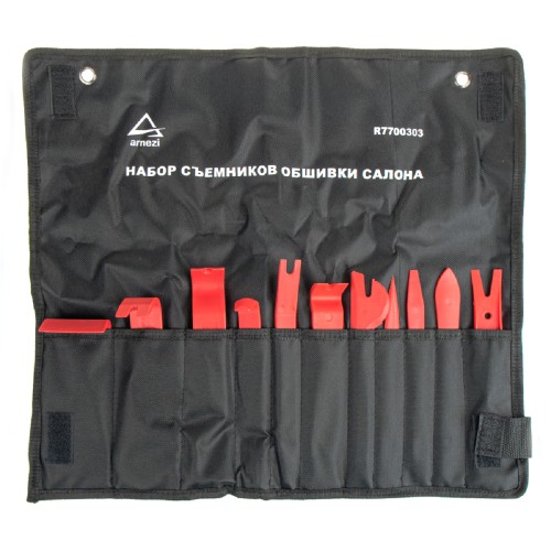 Набор съемников пластиковых для пистонов ARNEZI R7700303  11 предметов