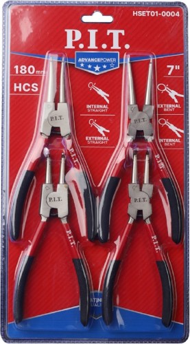 Набор съемников стопорных колец P.I.T. HSET01-0004 04