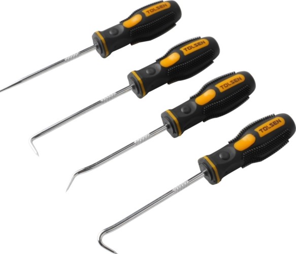 Набор съемников TOLSEN TT20190 для демонтажа сальников и колец, 4 пр.