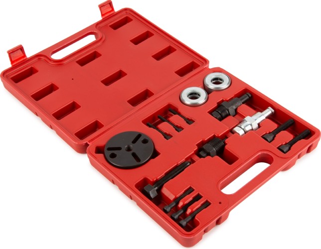 Набор съемников WiederKraft WDK-2140030 для снятия муфты компрессора кондиционера в0000129418 - изображение 3