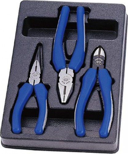 Набор шарнирно-губцевого инструмента KING TONY 3 предмета ложемент 9-40103GP 9-40103GP