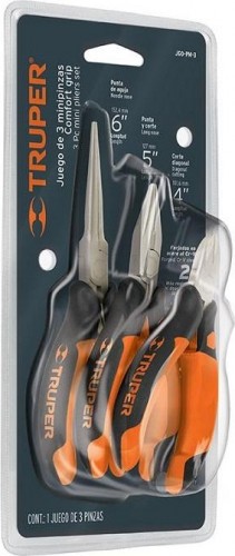 Набор шарнирно-губцевого инструмента TRUPER JGO-PM-3 3 шт 18215