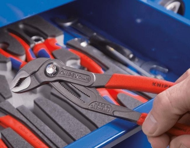 Набор шарнирно-губцевого инструмента KNIPEX basic 4 предмета 002001V15 KN-002001V15 - изображение 4