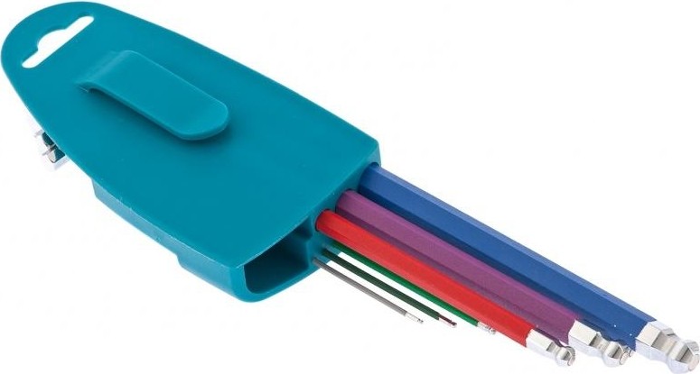 Набор шестигранников GROSS hex 1,5–10 мм, s2, магнит, экстрадлинные с шаровым окончанием 16400 - изображение 4