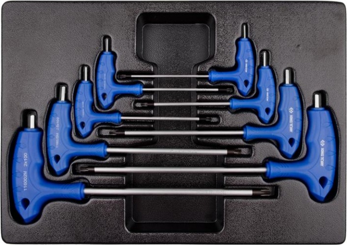 Набор шестигранников L - образных  KING TONY 8 предметов ложемент 9-22108MR 9-22108MR