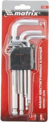 Набор шестигранников MATRIX 11233 9 предметов - изображение 3