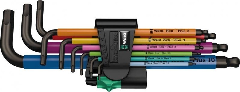 Набор шестигранников WERA 950 PKL/9 SM N Multicolour 9 предметов WE-022089 WE-022089