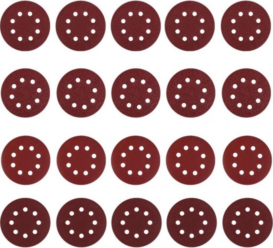 Набор шлифовальных кругов DEKO SD20-1 20 шт 065-0892 - изображение 2