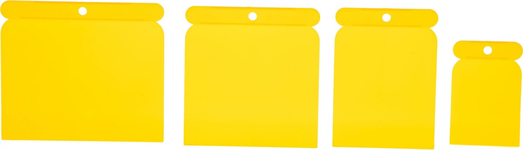 Набор шпателей Biber 35251 4шт. (50/80/100/120 мм) тов-048225