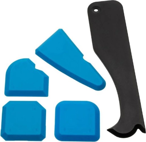 Набор шпателей DLT 1733 для силиконовых герметиков, 5шт.