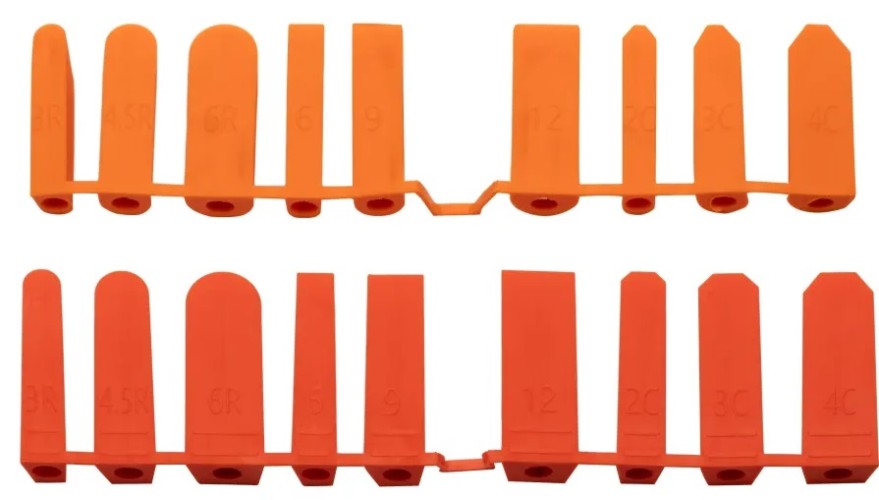 Набор шпателей DLT 1744 для силикона, 18 насадок