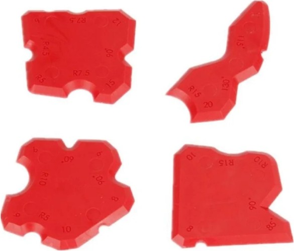 Набор шпателей DLT 63100 для силикона, 4шт.