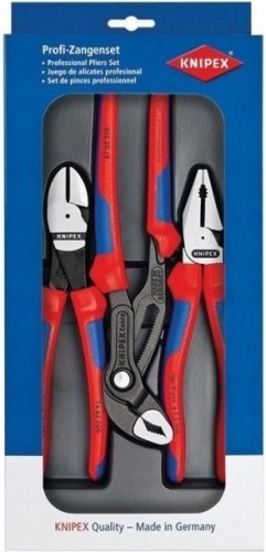 Набор слесарных инструментов KNIPEX 3 предмета 002011S1 KN-002011S1