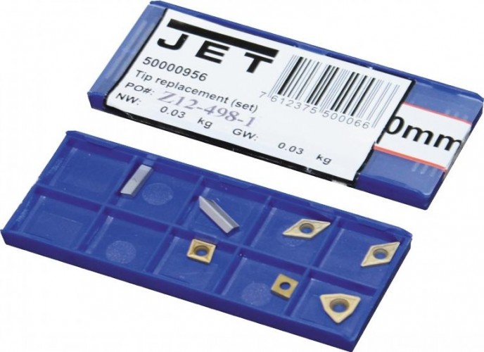 Набор сменных пластин JET 50000956 для резцов сечением 10х10 мм