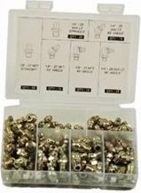 Набор сменных пресс-масленок GROZ GFT/KIT/M-80  в пластиковом диспенсере GR43973 GR43973