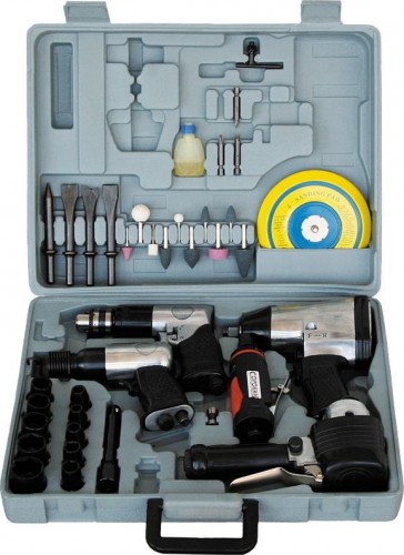 Набор СОРОКИН 2.154 пневмоинструмента, 43 предмета