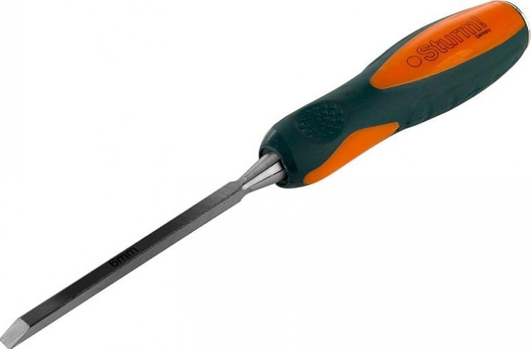 Набор стамесок Sturm 1063-04-S3 (6, 16, 22 мм) двухкомпонентные рукоятки - изображение 4