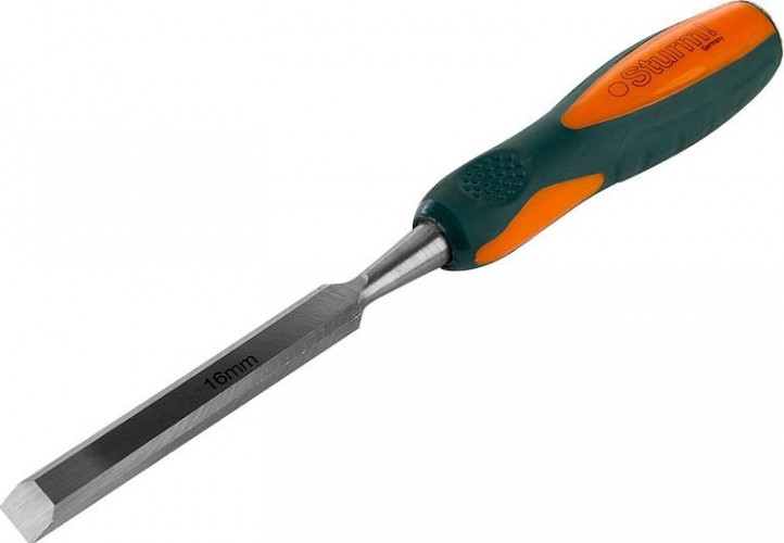 Набор стамесок Sturm 1063-04-S3 (6, 16, 22 мм) двухкомпонентные рукоятки - изображение 3