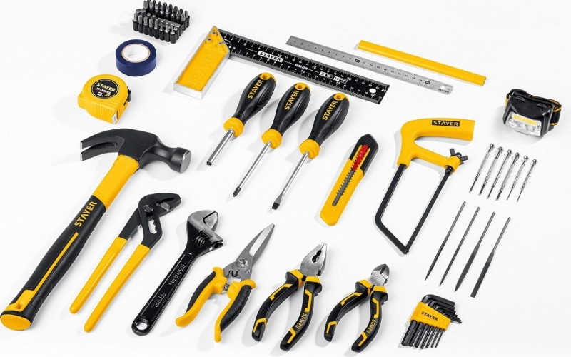 Набор столярно-слесарного инструмента STAYER Master-67 универсальный, 67 пр 22055-H67 - изображение 2