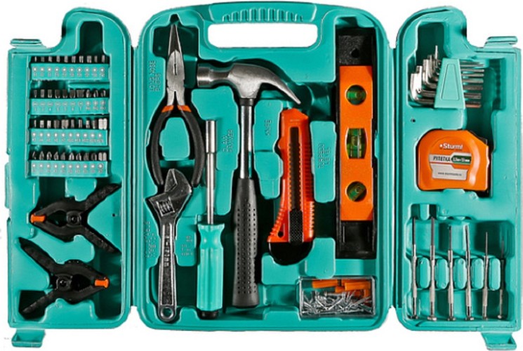 Набор столярно-слесарного инструмента Sturm 1310-01-TS145 145 предметов