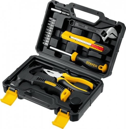 Набор столярно-слесарного инструмента STAYER Master-17 универсальный 17 предм. 2205-H17 - изображение 2