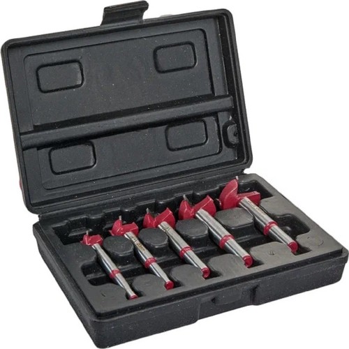 Набор сверл Форстнера METALLICA Ultra 15/20/25/30/35 мм твердосплавные по дереву ДСП 907511