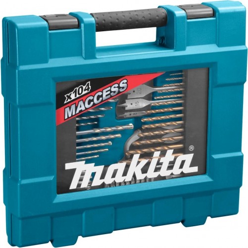 Набор сверл и бит MAKITA D-31778 MACCESS 104 предмета - изображение 3