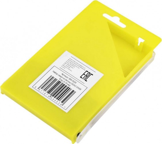 Набор сверл по бетону DEKO DH08 8 ед (3-10 мм) 065-0529 - изображение 4