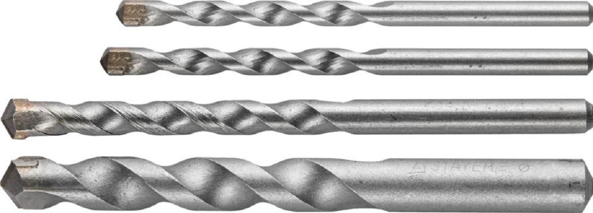 Набор сверл по бетону STAYER MASTER 4шт (5; 6; 8;10мм) 29111-H4