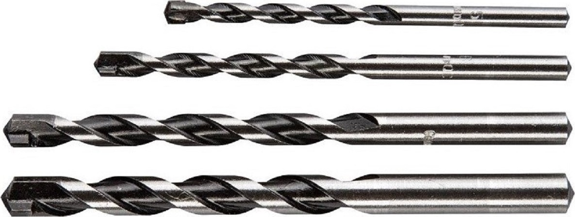 Набор сверл по бетону STAYER PROFESSIONAL ударные 4шт (5, 6, 8, 10мм) 2915-H4