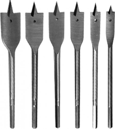 Набор сверл по дереву Biber 1106 перовых 10-25мм (6шт.) тов-041970