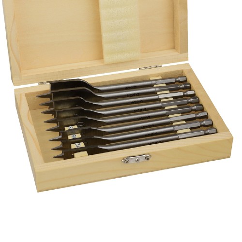 Набор сверл по дереву D.BOR (12 - 32 х 152 мм), 8 шт. перьевых  D-DBW2-FL1-Q-WS1-08 - изображение 2