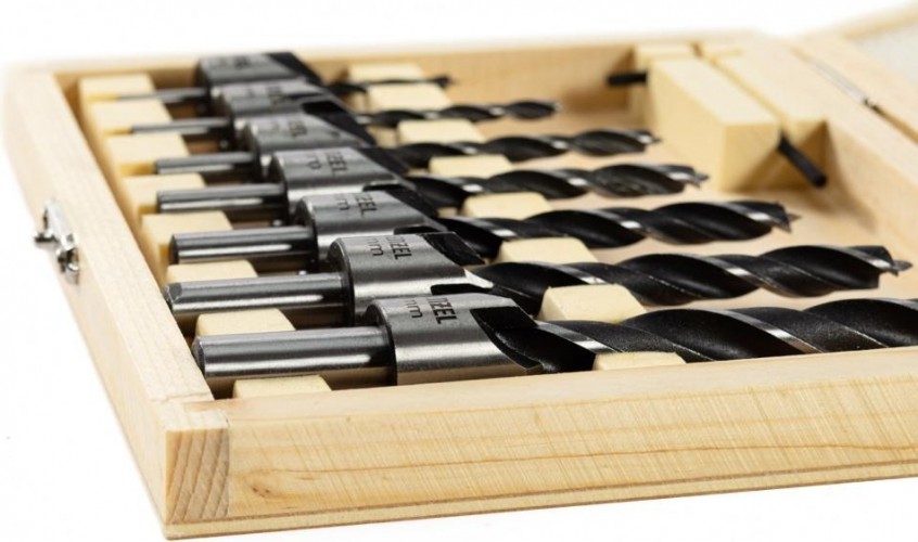 Набор сверл по дереву Denzel 3-10 мм 7 шт 704272 - изображение 4